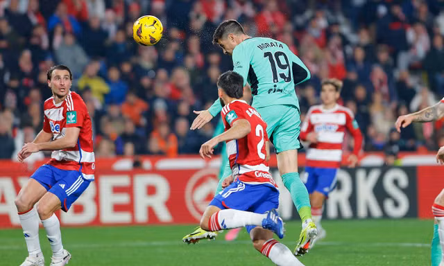 Morata ghi bàn giúp Atletico Madrid giành chiến thắng.
