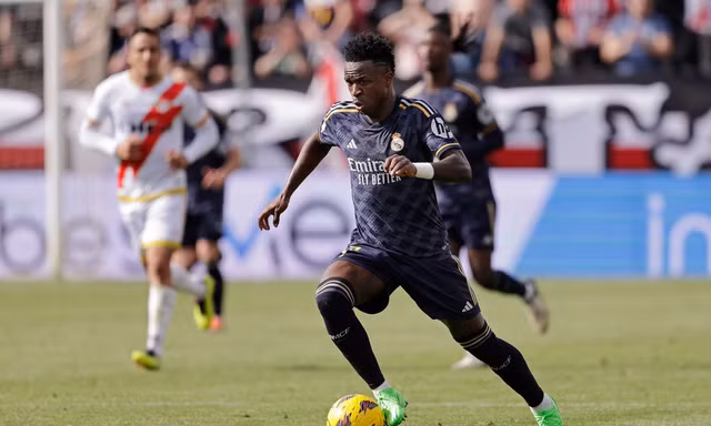 Vinicius Jr đã không thể giúp Real Madrid giành 3 điểm trước Rayo Vallecano.