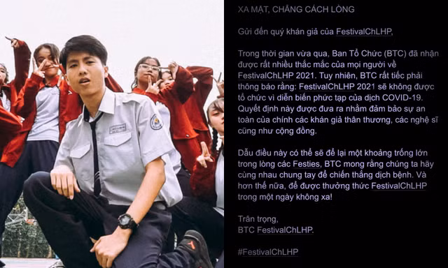 Một trong hai lễ hội âm nhạc trường học lớn nhất TP.HCM chính thức bị hủy vì dịch COVID-19