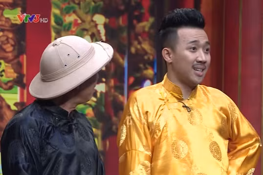 Trấn Thành từng bấn loạn khi nghệ sĩ Trung Dân trở thành khách mời. trong chương trình "Ơn giời, cậu đây rồi".