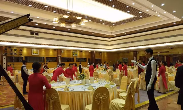 Bên trong nơi tổ chức tiệc chiêu đãi Tổng thống Trump ở Hà Nội