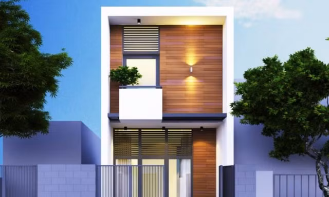 Gợi ý mẫu nhà phố 2 tầng với 250 triệu đồng 