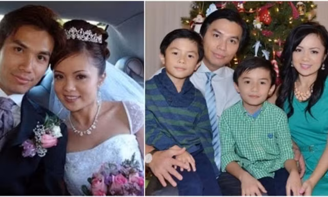 Mạnh Quỳnh đang có cuộc sống giản dị nhưng hạnh phúc bên vợ và hai con ở Mỹ.