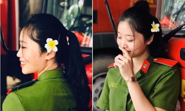 Nữ sinh 'hot' nhất ĐH Phòng cháy Chữa cháy mê võ thuật, đu dây