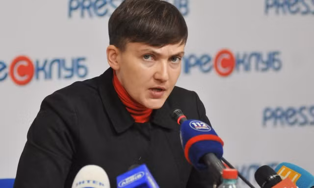 Nghị sĩ Quốc hội Ukraine Nadezhda Savchenko. Ảnh: Sputnik