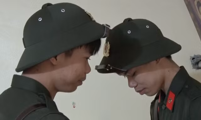 Kỹ sư điện tự động hóa và cặp song sinh ở Hà Nam tình nguyện nhập ngũ CAND