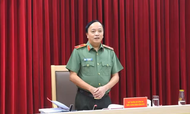 Bộ Công an tiếp tục đẩy nhanh tiến độ giải ngân vốn, kinh phí năm 2025
