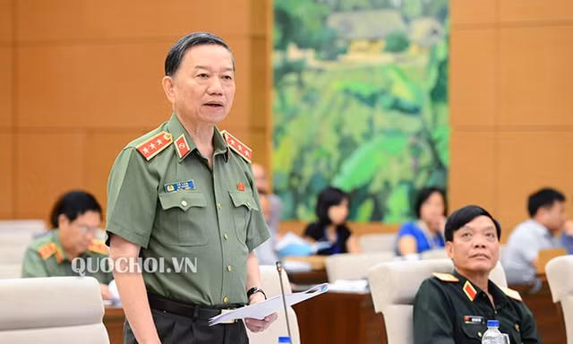 Bộ trưởng Bộ Công an Tô Lâm