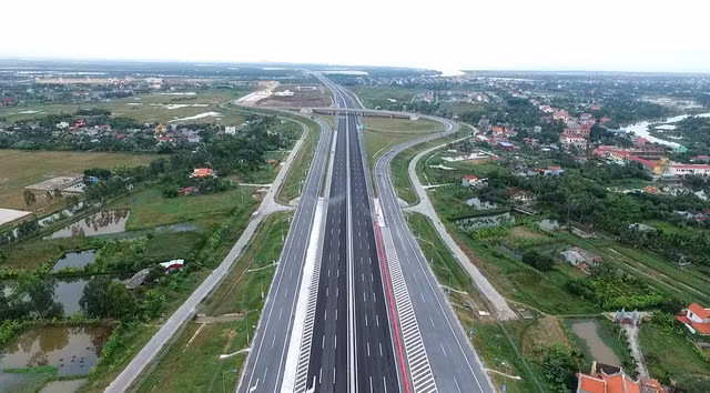 Cao tốc Hà Nội - Hải Phòng (Ảnh DT)