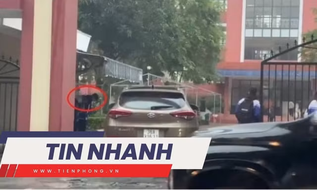 TIN NHANH: Vụ học sinh đứng chào xe giáo viên khi trời lạnh, Sở GD&ĐT nói gì?