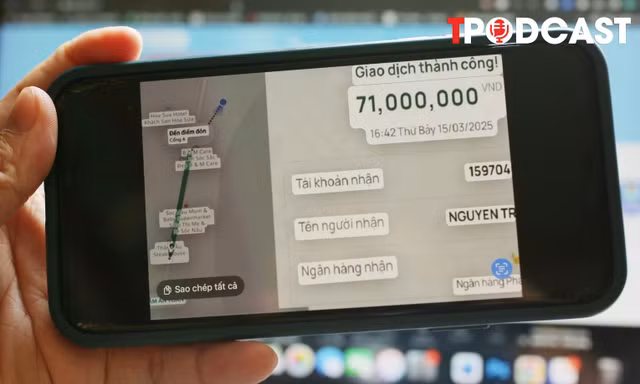NÓNG 21/3: Vụ chuyển nhầm 71 triệu đồng: Thời gian bao lâu tài xế grab phải trả lại tiền?