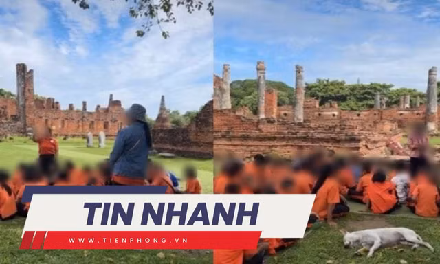 TIN NHANH: Khoảnh khắc cuối của các em học sinh trước khi xe buýt cháy ở Thái Lan