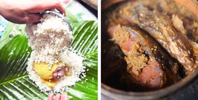 Bánh chưng nhân cá kho độc lạ; đào thất thốn giá bạc triệu chờ khách mua chơi Tết