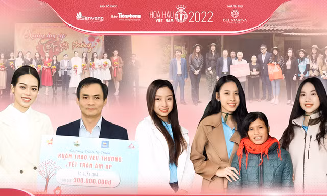 Hành trình của những trái tim ấm áp mang hơi thở 'Hoa hậu Việt Nam 2022'