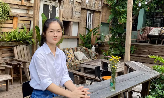  Sinh viên Lê Thị Phương. Ảnh: NVCC