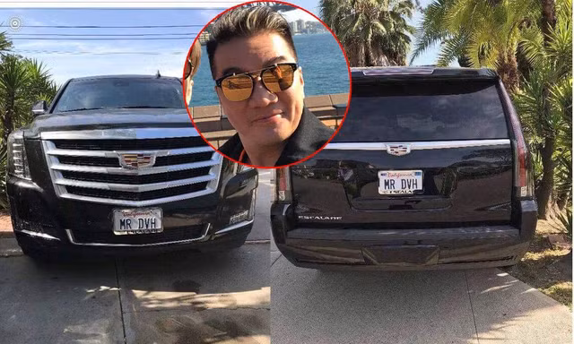 Mr.Đàm tậu siêu xe Cadillac chuyên phục vụ nguyên thủ quốc gia