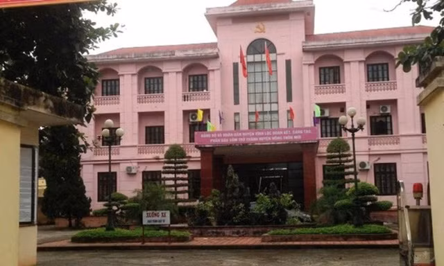 UBKT Tỉnh ủy Thanh Hóa còn xem xét, kết luận kiểm tra tài chính đảng tại Huyện ủy Vĩnh Lộc. Ảnh:DT