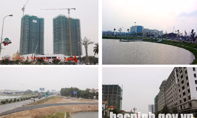 Điểm nhấn hạ tầng đô thị trên địa bàn thành phố Bắc Ninh.