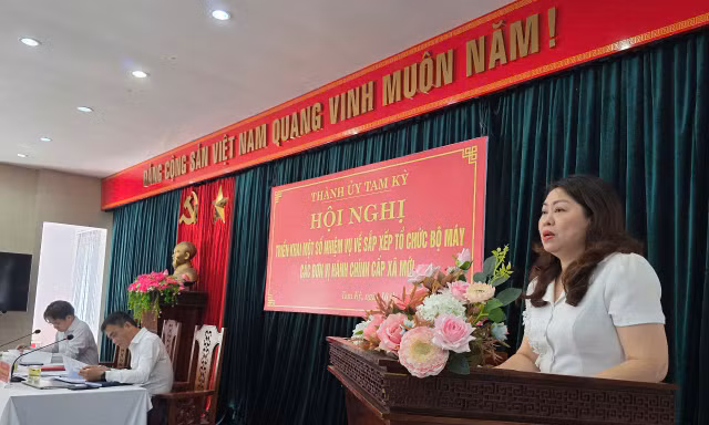 Quảng Nam: Nhiều lãnh đạo cấp sở, thành phố về làm lãnh đạo các xã, phường 