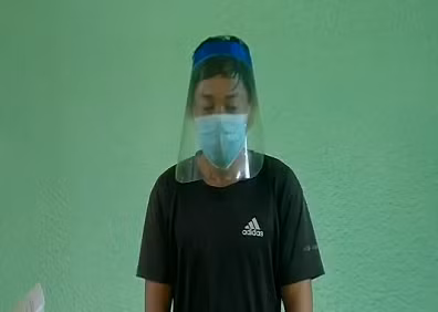 Đối tượng Huỳnh Đắc Cường. Ảnh CA