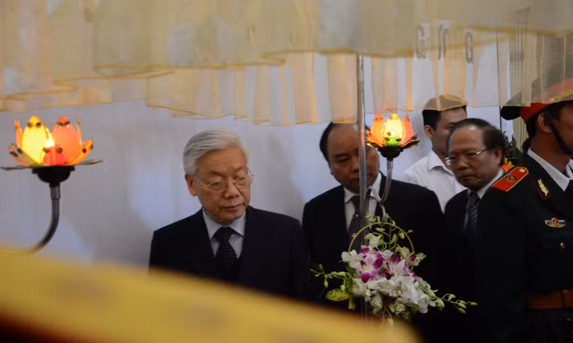 [ẢNH] Lãnh đạo Đảng, Nhà nước thương tiếc ông Nguyễn Bá Thanh