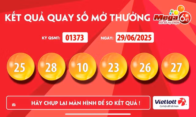 Một người vừa trúng Vietlott hơn 127 tỷ đồng
