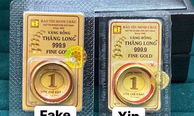 Giá vàng ‘neo’ cao, thận trọng với hàng giả