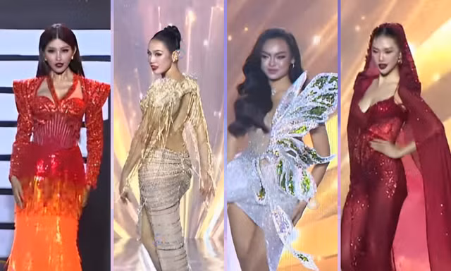 Chung kết Đại Sứ Hoàn Mỹ 2023: Chấn động với màn catwalk đặc biệt của 4 huấn luyện viên
