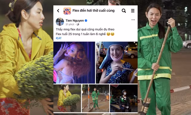 Hoa hậu Thùy Tiên bất ngờ "mở hàng" mừng ngày hội Flex đến hơi thở cuối cùng trở lại