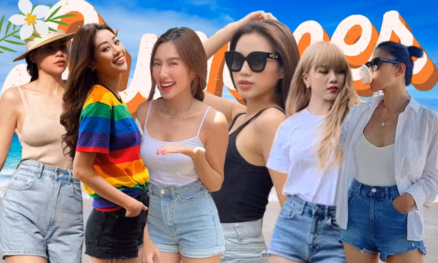 7749 cách phối đồ xịn đét với quần soóc jeans từ Hoa hậu Thùy Tiên, Tiểu Vy, Châu Bùi