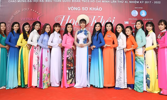 Các thí sinh tham dự vòng sơ khảo tại Cần Thơ
