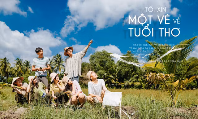 Bộ ảnh 'xin một vé về tuổi thơ' đẹp trong trẻo khiến dân mạng thích thú