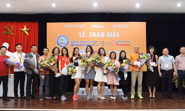 Trao giải Marathon Tiền Phong lần thứ 60 năm 2019