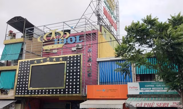 Cơ sở kinh doanh karaoke Hoàng Tử, số 257, đường Điện Biên Phủ, thành phố Huế. (ảnh: baothuathienhue.vn)