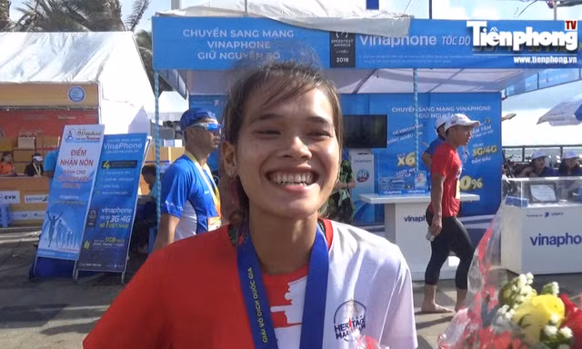 Cảm xúc nhà vô địch Tiền Phong Marathon 2019