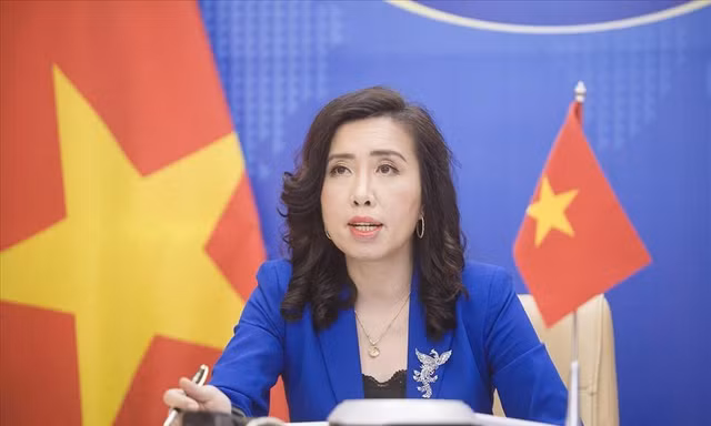 Bà Lê Thị Thu Hằng. (Ảnh: Mofa)