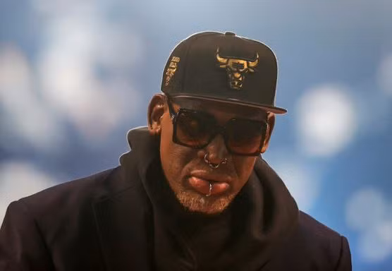 Huyền thoại bóng rổ NBA Mỹ Dennis Rodman. (Ảnh: Getty)
