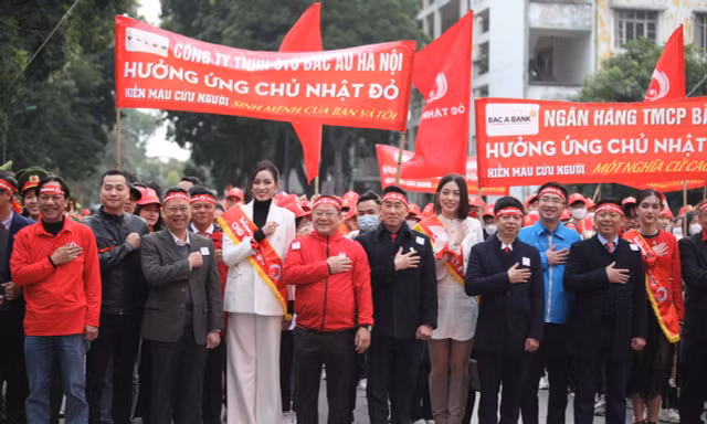 Toàn cảnh lễ khai mạc ngày hội chính Chủ nhật Đỏ lần thứ XV - năm 2023