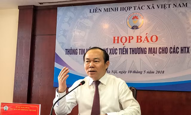 Chủ tịch Liên minh Hợp tác xã Việt Nam Nguyễn Ngọc Bảo