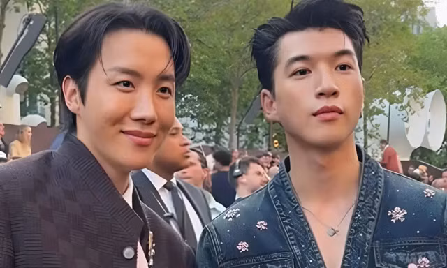 Hieuthuhai xin chụp hình cùng j-hope (BTS) gây sốt