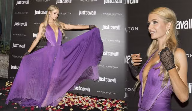Paris Hilton diện váy xẻ sâu đẹp hút mắt giữa 'bão' huỷ hôn