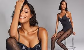 Vóc dáng đẹp 'từng cm' của siêu mẫu da màu đắt giá Jourdan Dunn