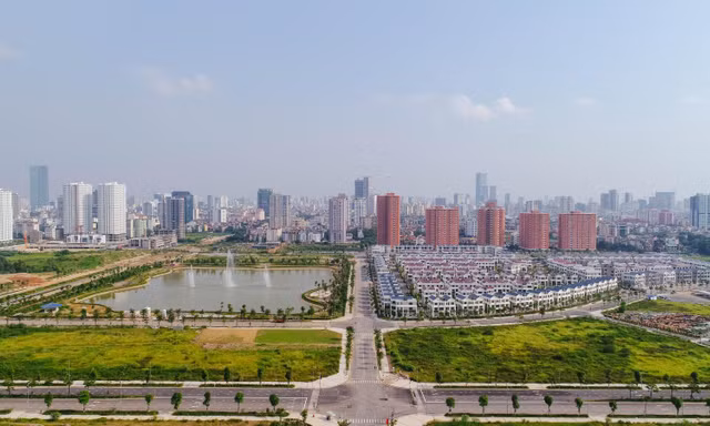 Khu đô thị Hà Nội có giá cao nhất theo bảng giá đất mới