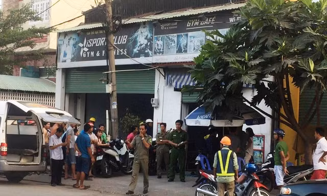 Hiện trường vụ việc.
