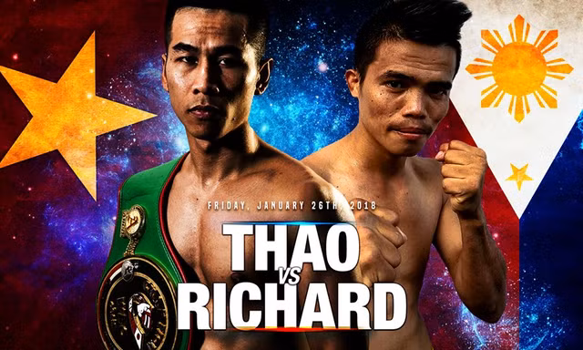 Nhà vô địch WBC Trần Văn Thảo thượng đài tại Thái Lan