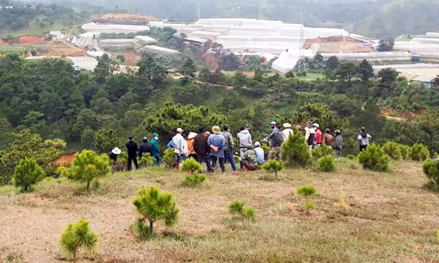 Khu vực phát hiện thi thể cô gái