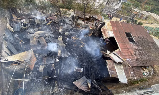 Hiện trường vụ cháy