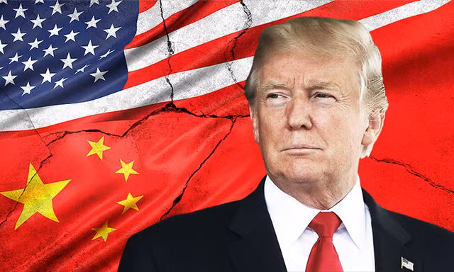 Tổng thống Mỹ Donald Trump thông báo ông vừa đồng ý với thỏa thuận thương mại “giai đoạn 1” với Trung Quốc. Ảnh: Shuttlestock. 