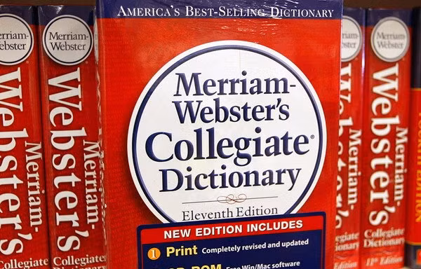 Từ điển Merriam - Webster nổi tiếng của Mỹ. Ảnh: parade.condenast.com