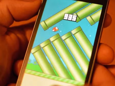  Trò chơi Flappy Bird của Nguyễn Hà Đông đã để lại nhiều ấn tượng với những người làm công nghệ Việt Nam. 